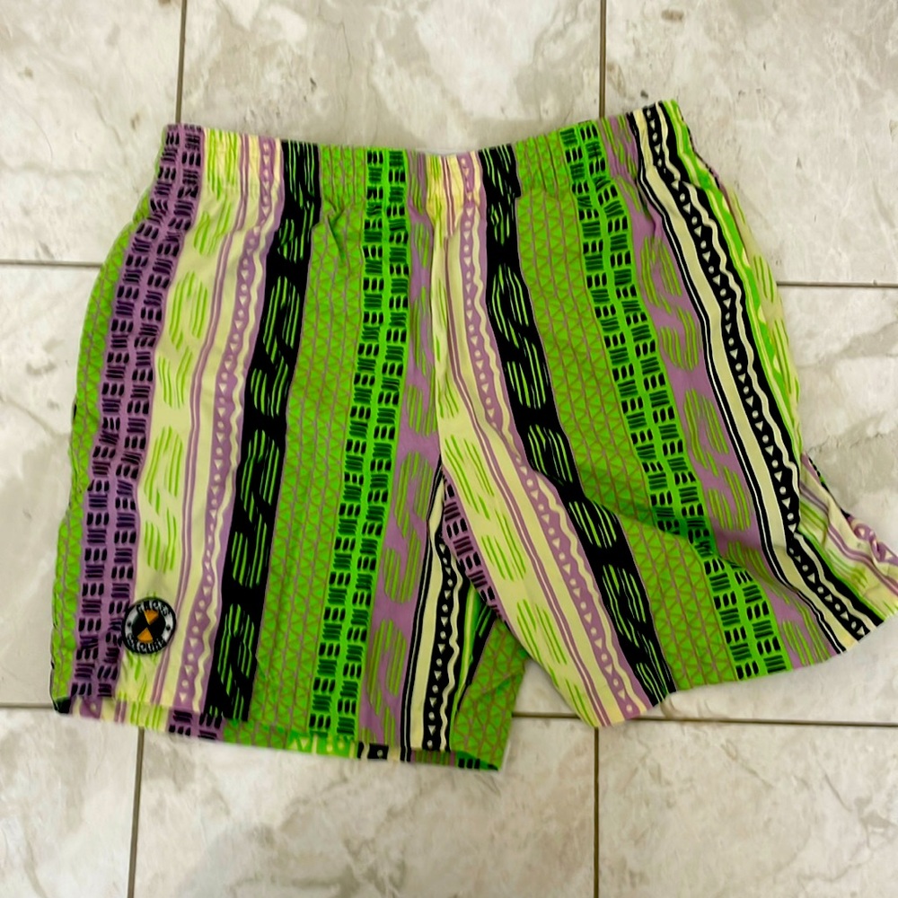 Patterned Shorts Cross Colours